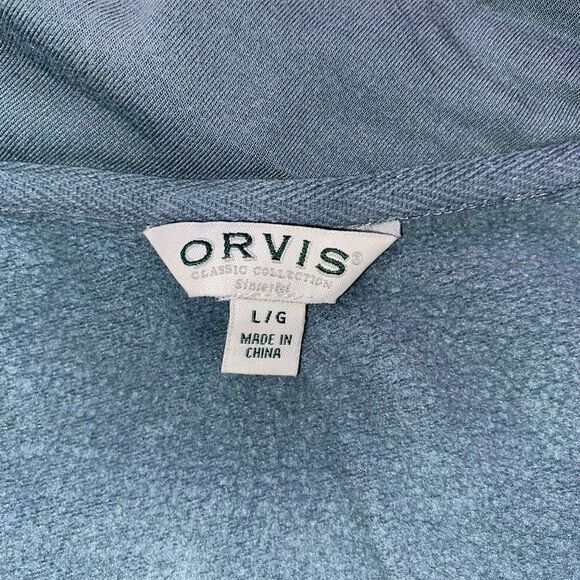 Orvis V-Neck Sweater Size L - Picture 2 of 2